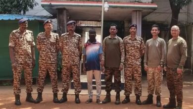 Notorious Naxalite Chainu alias Sannu Amlu arrested in Kanker