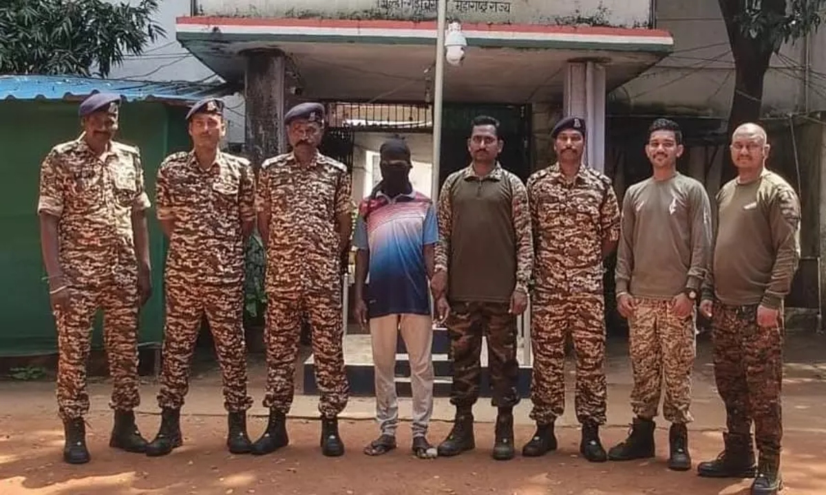 Notorious Naxalite Chainu alias Sannu Amlu arrested in Kanker