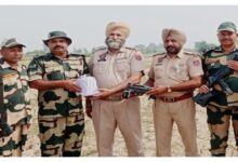 बीएसएफ ने तस्करी की कोशिश नाकाम, आईस ड्रग और ड्रोन से हेरोइन बरामद