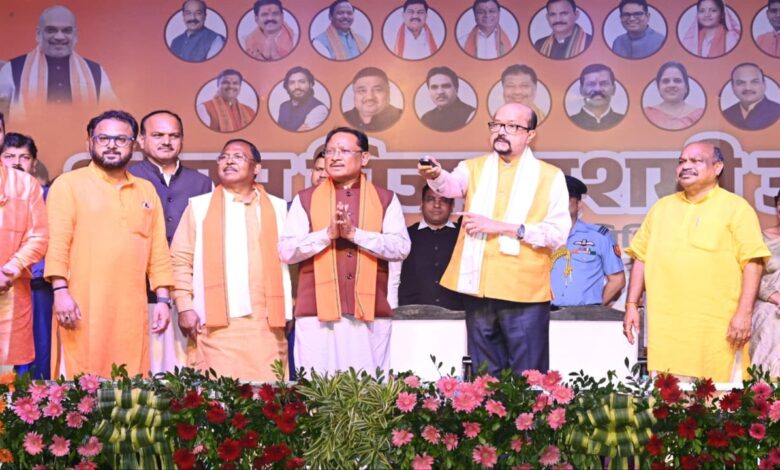 Ravana Dahan at WRS Colony: Grand Vijayadashami Celebrations with Governor Ramen Deka and Chief Minister Vishnu Dev Sai