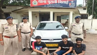 भिलाई में अफीम तस्करी का भंडाफोड़, तीन आरोपी गिरफ्तार