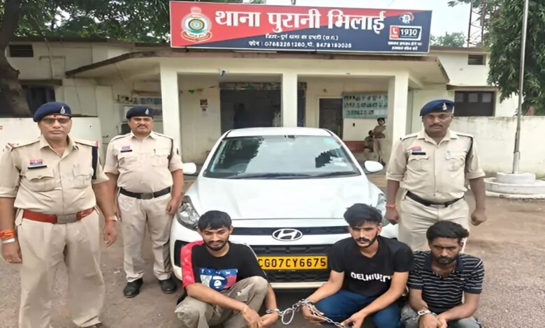 भिलाई में अफीम तस्करी का भंडाफोड़, तीन आरोपी गिरफ्तार