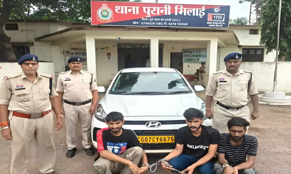 भिलाई में अफीम तस्करी का भंडाफोड़, तीन आरोपी गिरफ्तार