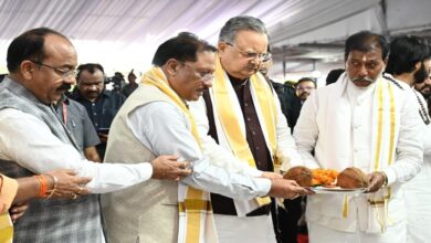 गुरु घासीदास बाबा के आदर्शों पर चलकर बनाएंगे विकसित छत्तीसगढ़ : सीएम साय