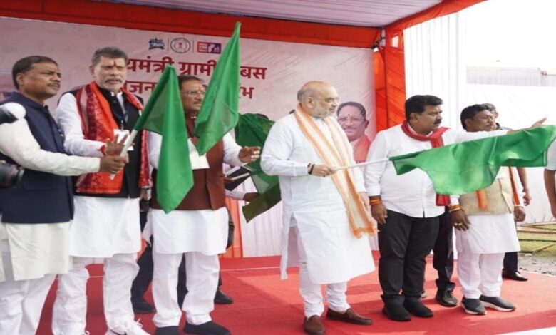 Union Home Minister Amit Shah launched the Chief Minister Rural Bus Scheme, 250 villages will be connected with bus service for the first time.