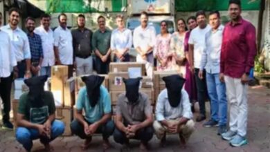 Mumbai Police, parcel fraud, e-commerce fraud, sticker replacement, ₹34 lakh, Borivali, four arrested, electronic goods, interstate gang,