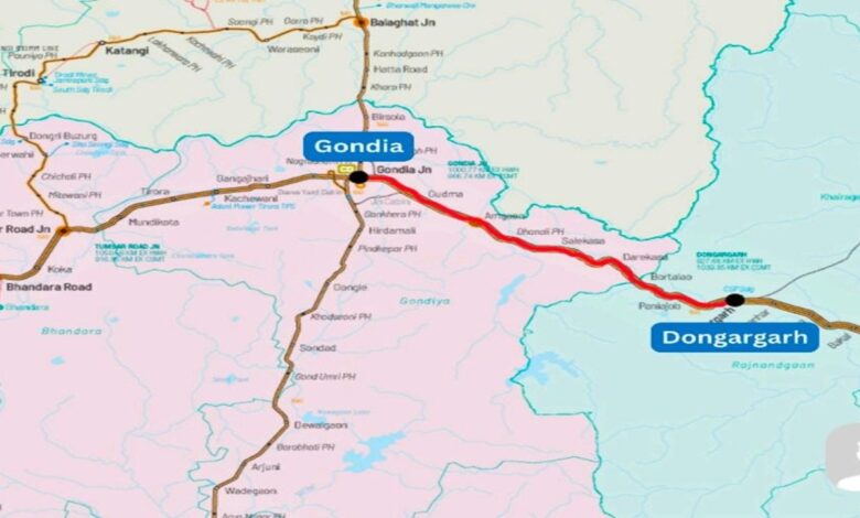 Gondia-Dongargarh fourth railway line will provide Chhattisgarh a new track for development
