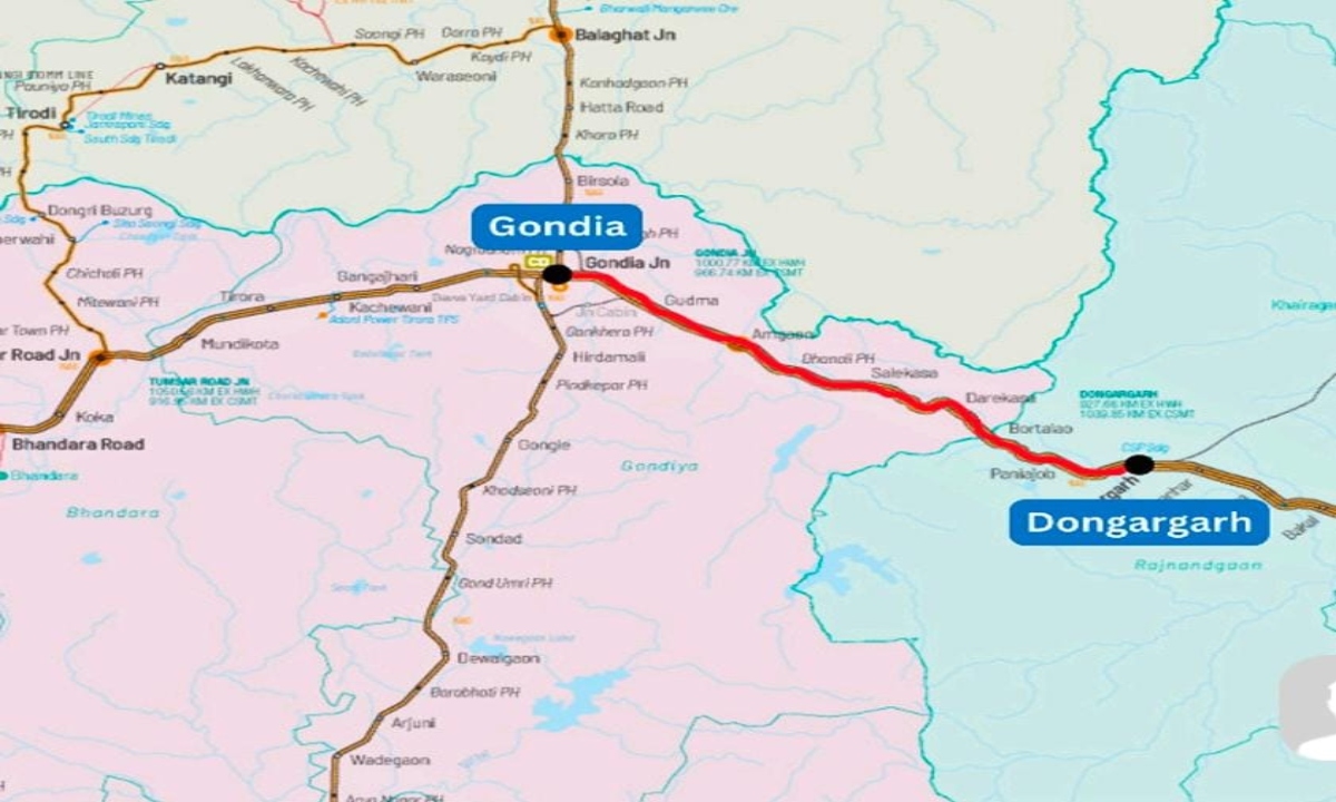 Gondia-Dongargarh fourth railway line will provide Chhattisgarh a new track for development