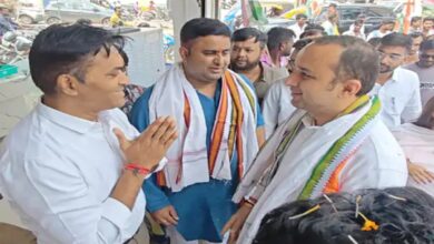 युवा कांग्रेस संगठन प्रभारी धमतरी पहुंचे, कार्यकर्ताओं को पद दिलाने का प्रस्ताव PCC को भेजेंगे
