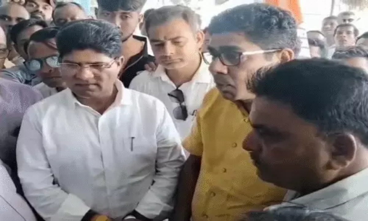 BJP releases video of former OSD, blames Congress