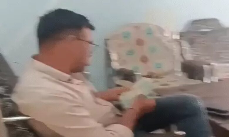 Bilaspur constable bribery scandal: Policeman seen counting notes in video, victim complains to CM and Home Minister