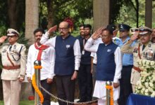 Governor-Chief Minister paid tribute to the martyred soldiers