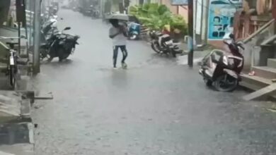 Heavy rains in Tamil Nadu, schools closed in 5 districts: Threat of storm on Chennai's Marina Beach, alert in southern states