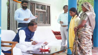 CM Sai listened to the problems of the people in Bagiya and gave instructions for their immediate resolution.