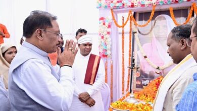 CM Sai pays tribute to late Chandan Bai