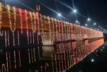 Diwali like scene at the country's largest Chhath Ghat