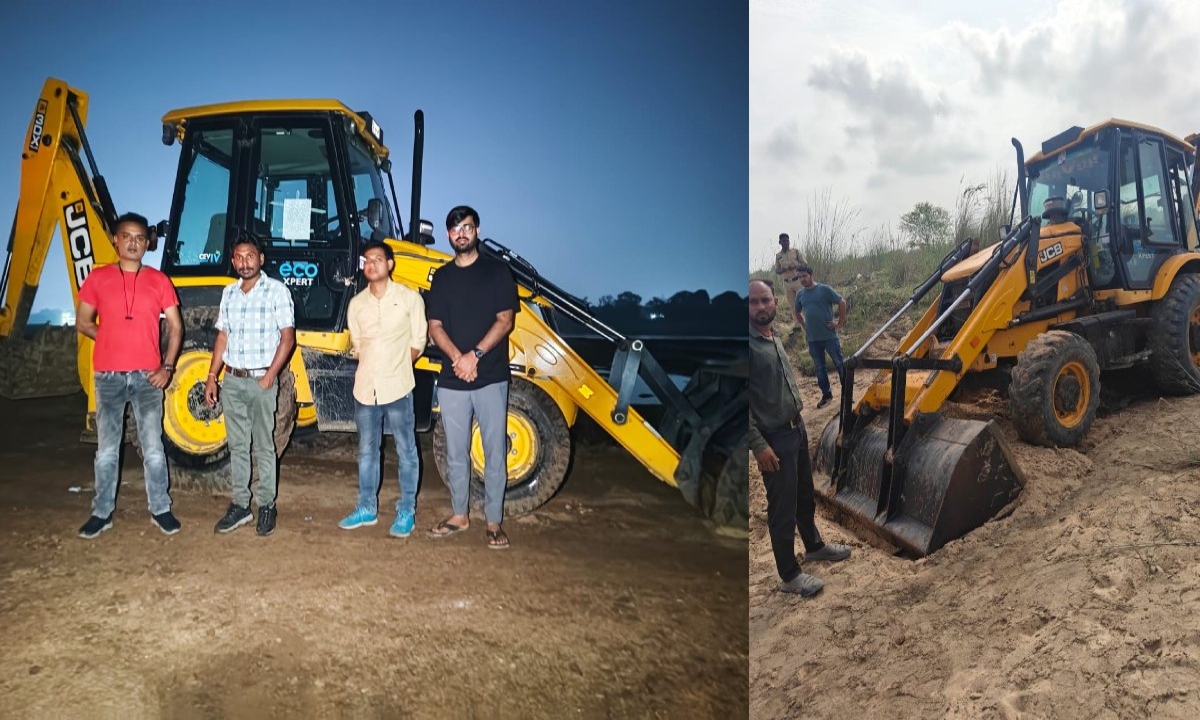 Major action against mining mafia in Janjgir-Champa: District Task Force seizes 31 vehicles.