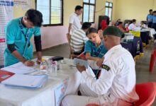 200 से अधिक कैडेट्स की सिकल सेल-दिल के जांच की एक्सपर्ट ने