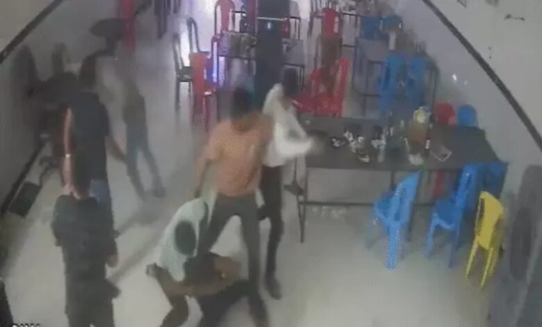 Thuggery by jail guards in Kanker