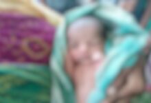 A newborn baby was abandoned in the bushes; Passersby heard the baby's cries and informed the police; the police are investigating.