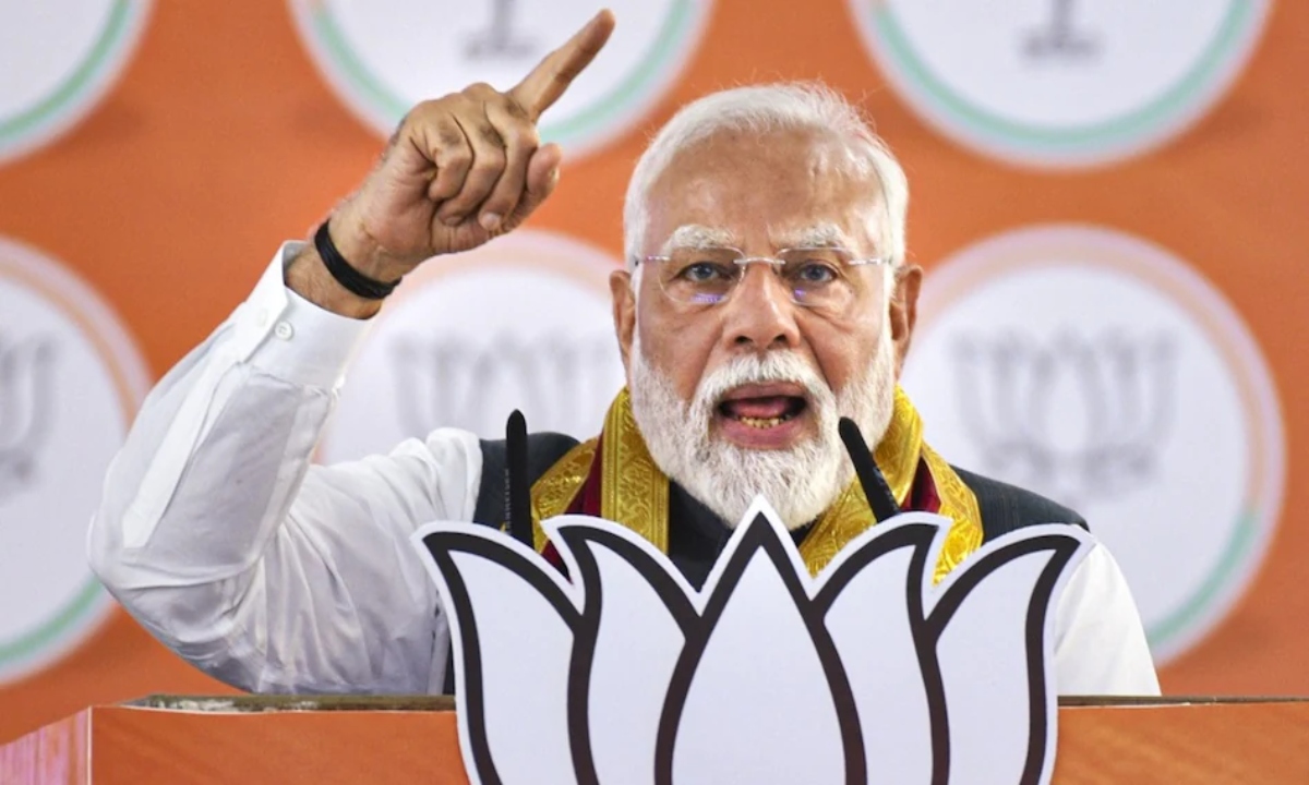 A child from Bihar cannot become a gangster; some people are practicing how to drown in the elections: PM