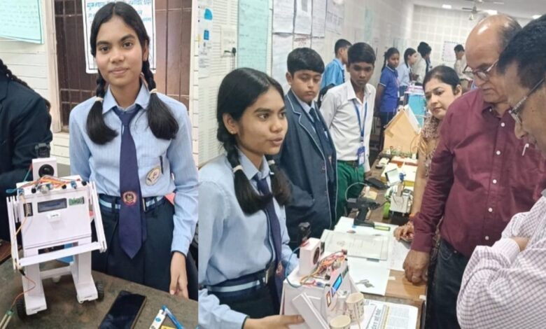 PM Shri School student creates multipurpose AI robot to help in education and health