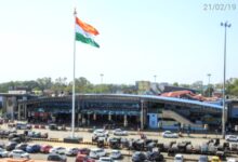 In view of the state festival, the state song resonated at the railway station.