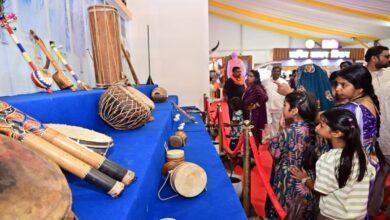 A large crowd gathered to witness Chhattisgarh's 25-year development journey.