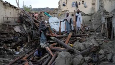 Earthquakes of magnitude 6.3 struck twice in 5 hours in Afghanistan, killing 10 and injuring more than 200.