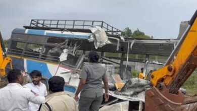 Horrific road accident in Telangana