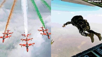 The skies of Raipur will resonate with the Surya Kiran Air Show, and Akash Ganga paratroopers will jump from an altitude of 10,000 feet.