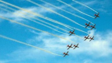 नवा रायपुर एयर शो: आसमान में तिरंगा और दिल का नजारा, गूंजे फाइटर जेट्स के शोर