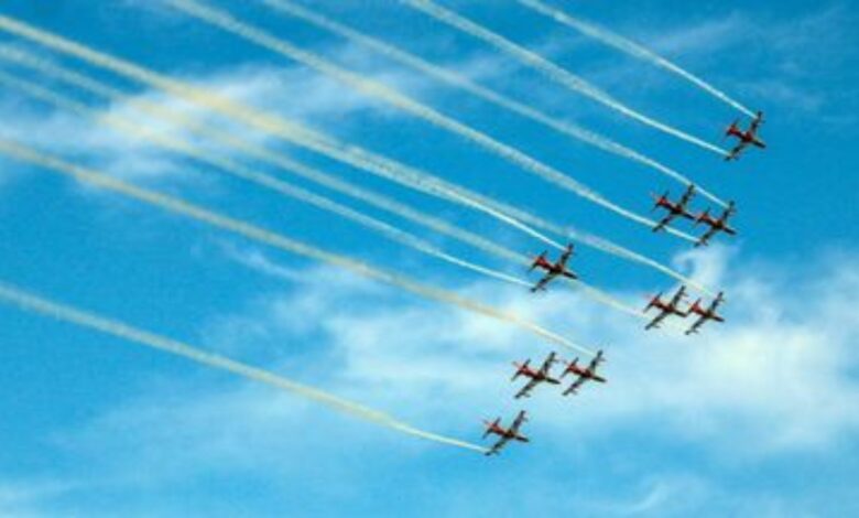 नवा रायपुर एयर शो: आसमान में तिरंगा और दिल का नजारा, गूंजे फाइटर जेट्स के शोर