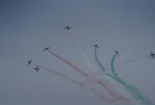 Air Force presents a thrilling air show on State Foundation Day: 'Jai Johar' and 'Chhattisgarhia Sabse Badhiya' echoed in the sky.