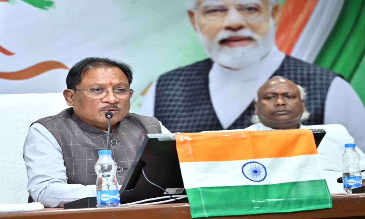 Nationwide celebrations mark the 150th anniversary of Vande Mataram; Prime Minister Modi and Chief Minister Sai pay tribute.