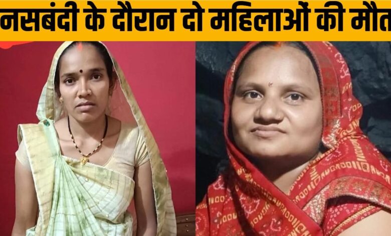 Two women die during sterilization, fear of drug reaction creates panic in the health department