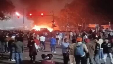 A car exploded near the Red Fort in Delhi.