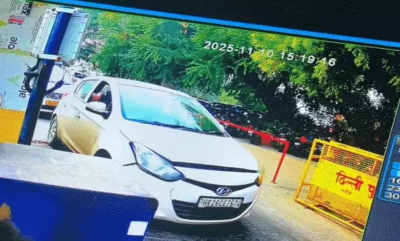 Delhi blast: Suspected terrorist Umar seen in CCTV footage, possible links to Faridabad module.