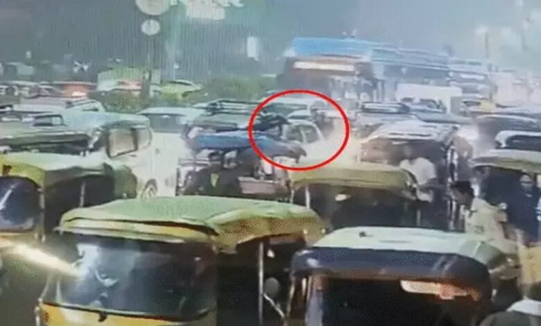 Delhi blast: DNA match with Dr. Umar, CCTV shows the closest video of the blast; more than 20 vehicles destroyed