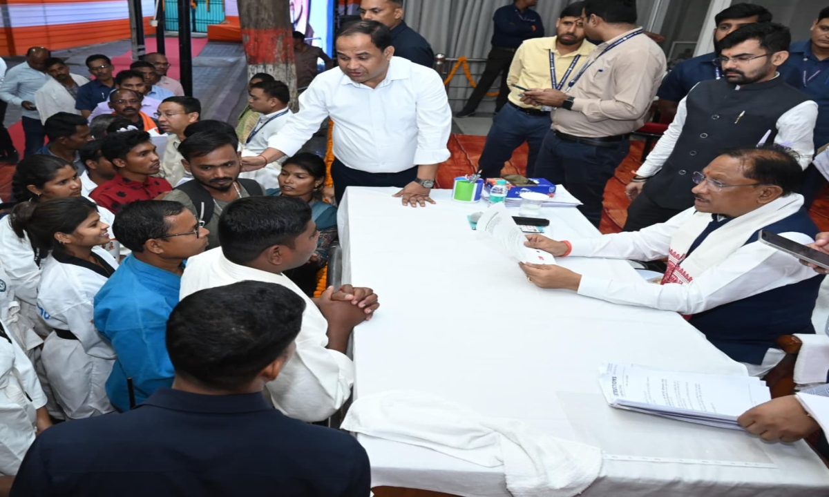 मुख्यमंत्री विष्णु देव साय ने खिलाड़ियों को हरसंभव सहयोग का भरोसा दिया