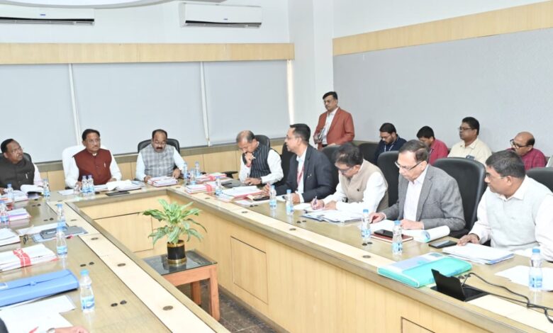 33rd meeting of Chhattisgarh Irrigation Project Board concluded under the chairmanship of CM Sai