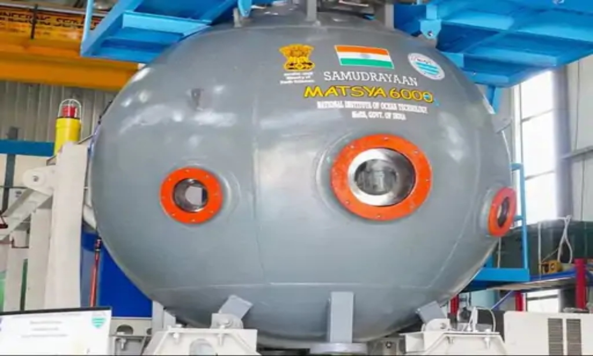 Samudrayaan taking shape in Chennai