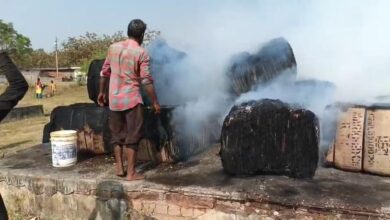 Fire in gunny bags during paddy procurement, sacks worth lakhs destroyed in two districts; arrangements under scrutiny