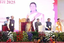 President Draupadi Murmu graced the 'Tribal Pride Day' in Ambikapur, Chhattisgarh.