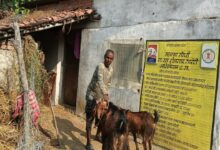 Construction of goat shed gives Mahettar Lal a new boost in his livelihood