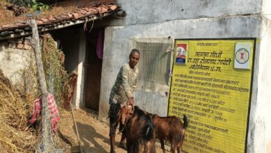 Construction of goat shed gives Mahettar Lal a new boost in his livelihood