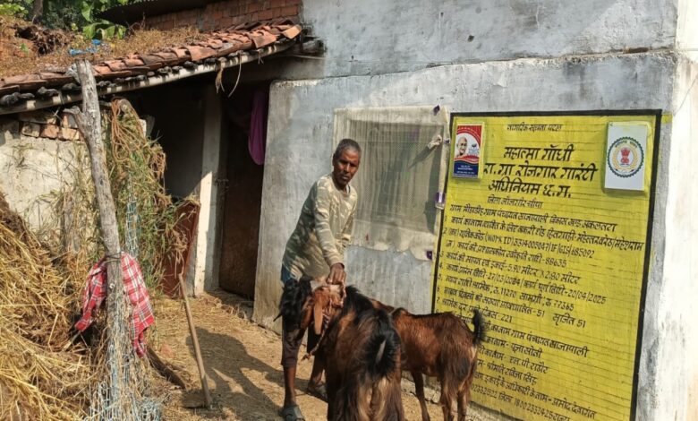 Construction of goat shed gives Mahettar Lal a new boost in his livelihood