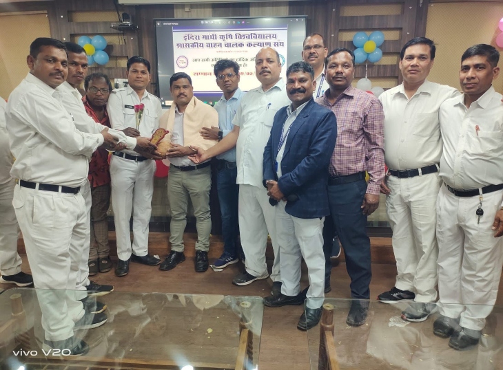 शासकीय-अर्धशासकीय वाहन चालक संघ के प्रदेश महामंत्री बने नरेंद्र