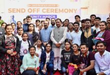 68 youths from Chhattisgarh join Gujarat March with message of unity