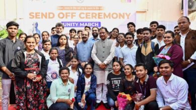68 youths from Chhattisgarh join Gujarat March with message of unity